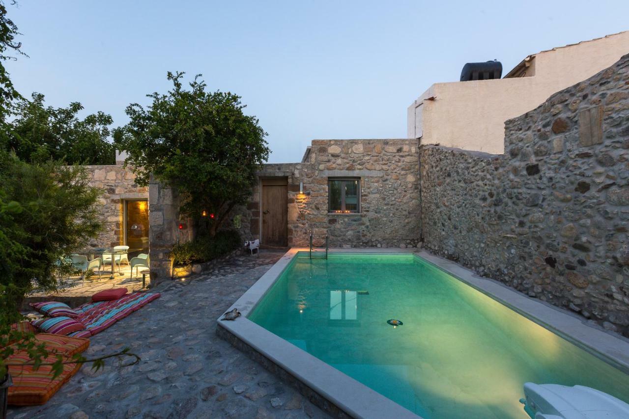 Muazzo Creta Stone House, Nature Escape With Pool, By Thinkvilla Pigi  Exterior photo